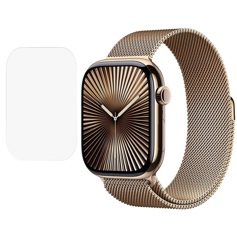 Apple Watch 11 / 10 (46mm) Full Fit Skärmskyddsfilm - Genomskinlig
