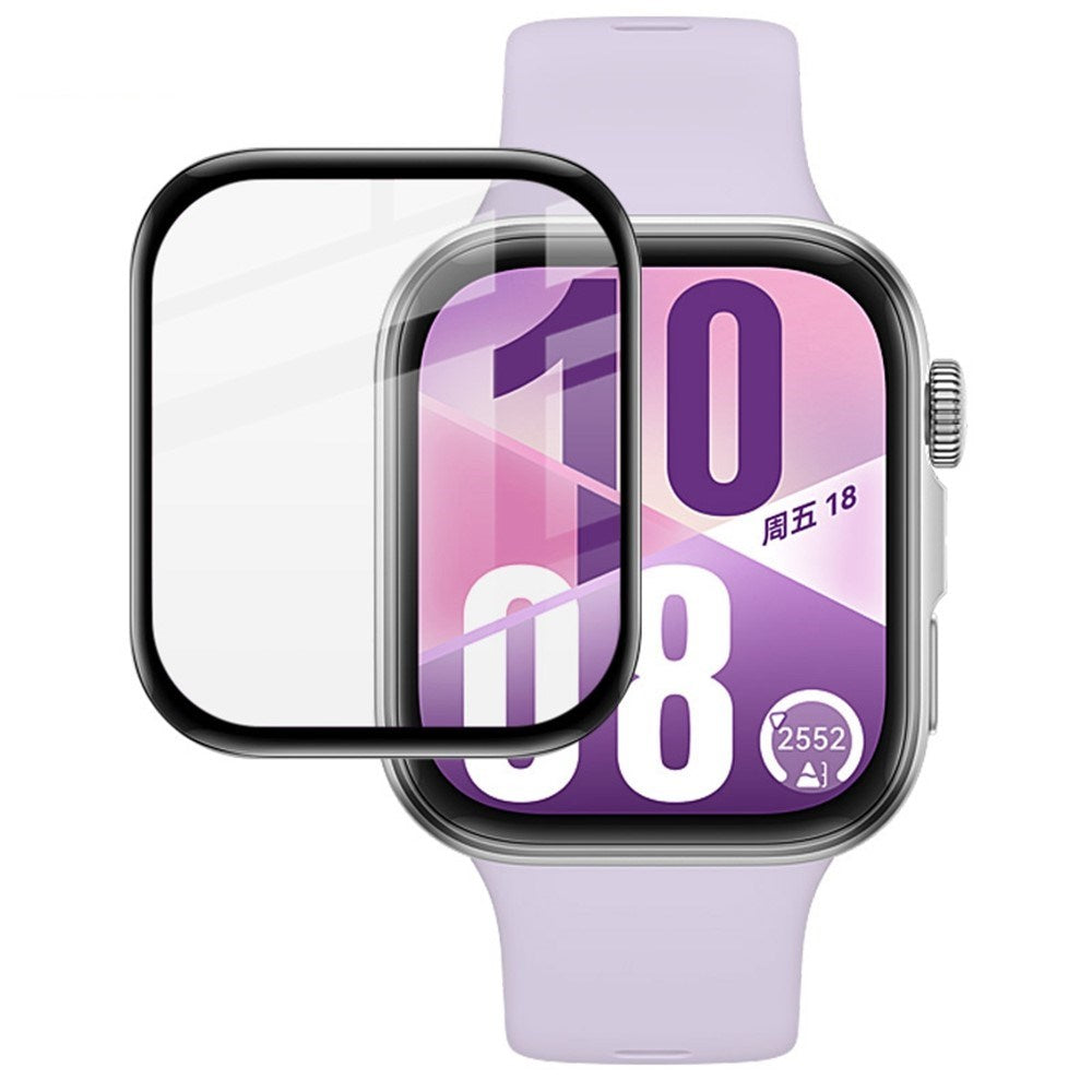 Huawei Watch Fit 4 IMAK Skärmskyddsfilm - Genomskinlig / Svart Kant