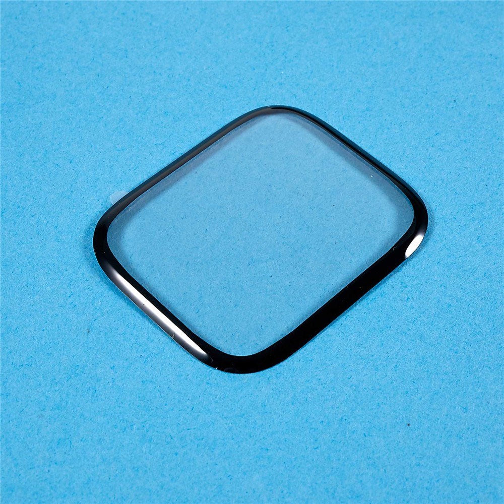 Huawei Watch Fit 5 PMMA Plastskydd - Transparent / Svart Kant