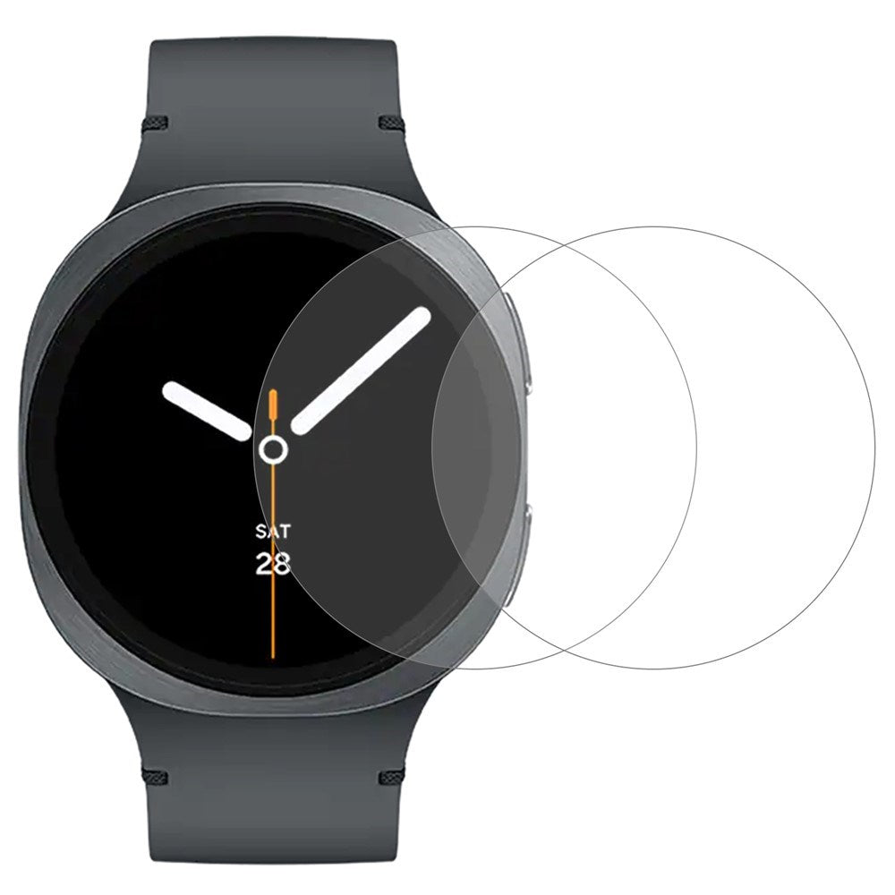 Samsung Galaxy Watch 9 (40mm) Härdat Skärmskyddsglas - 2 st - Genomskinlig