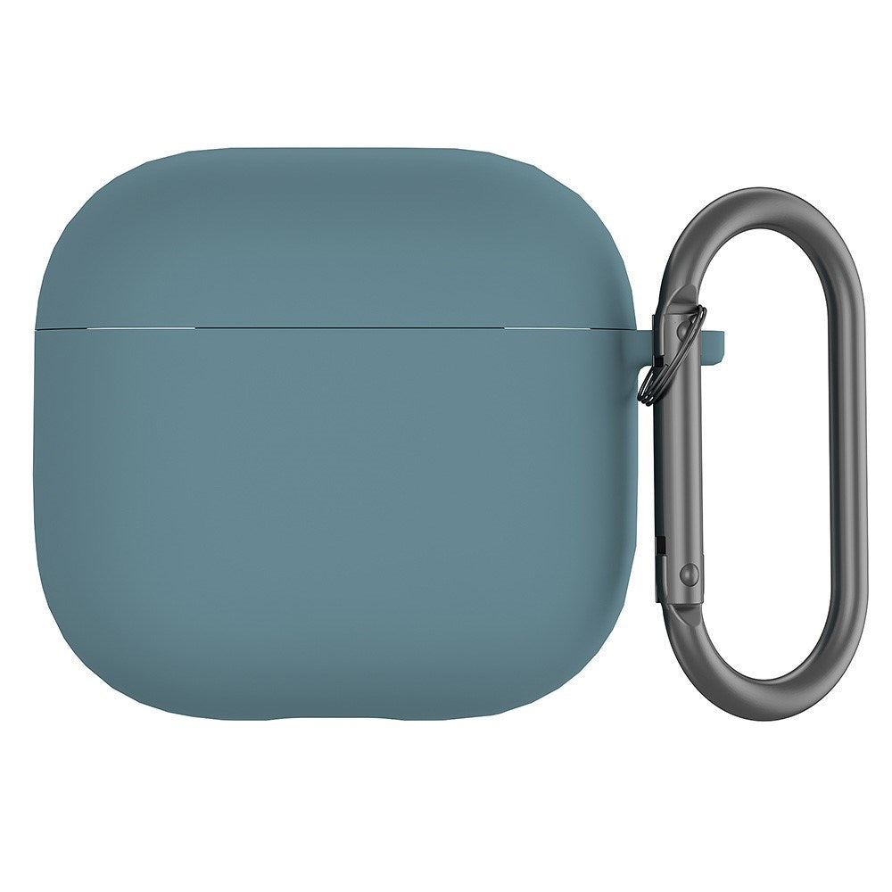 Apple AirPods (4. gen.) Silikon Fodral med Harbinhake - Mörkgrön
