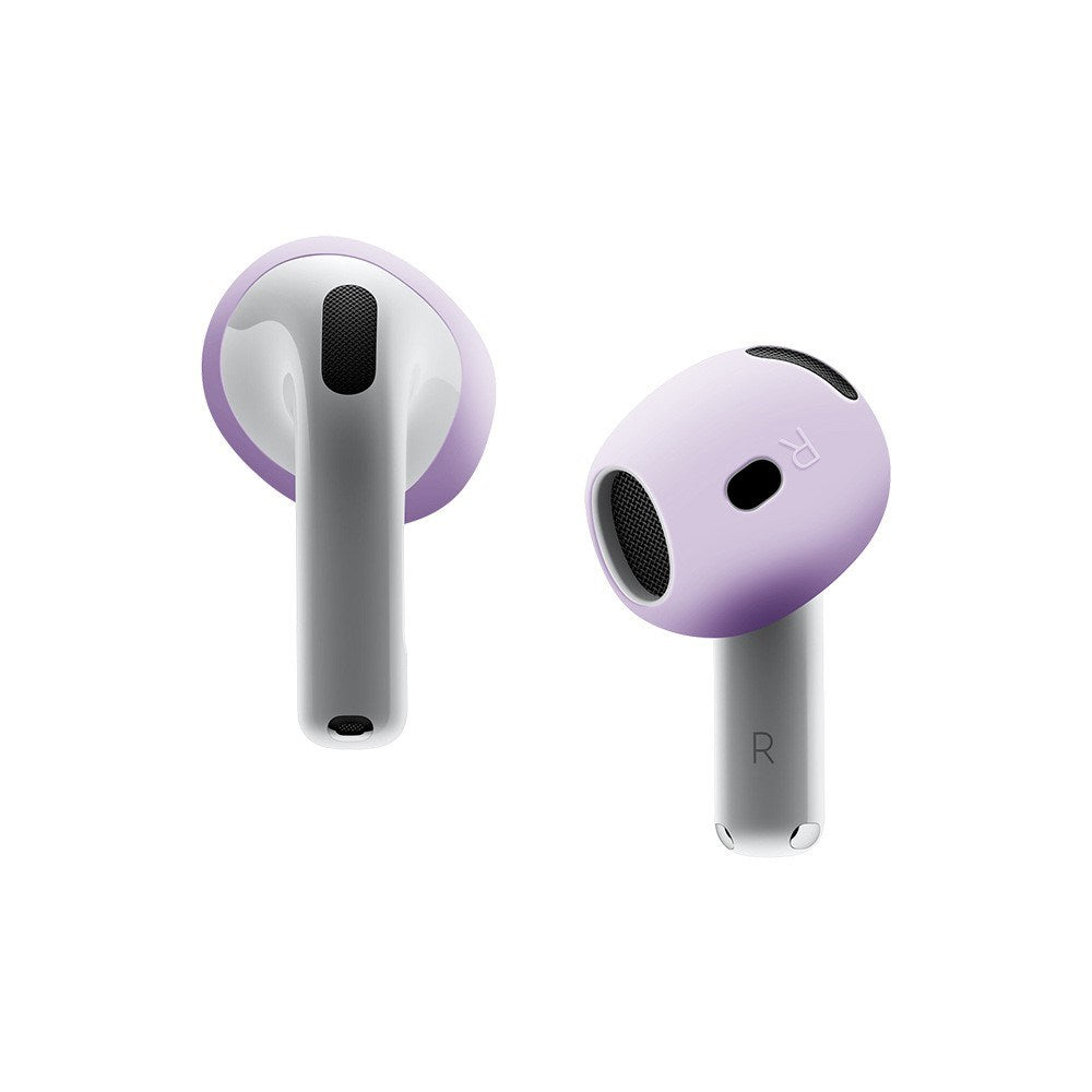 Silikon Skal för Apple AirPods (4. gen.) Öronproppar - Lila