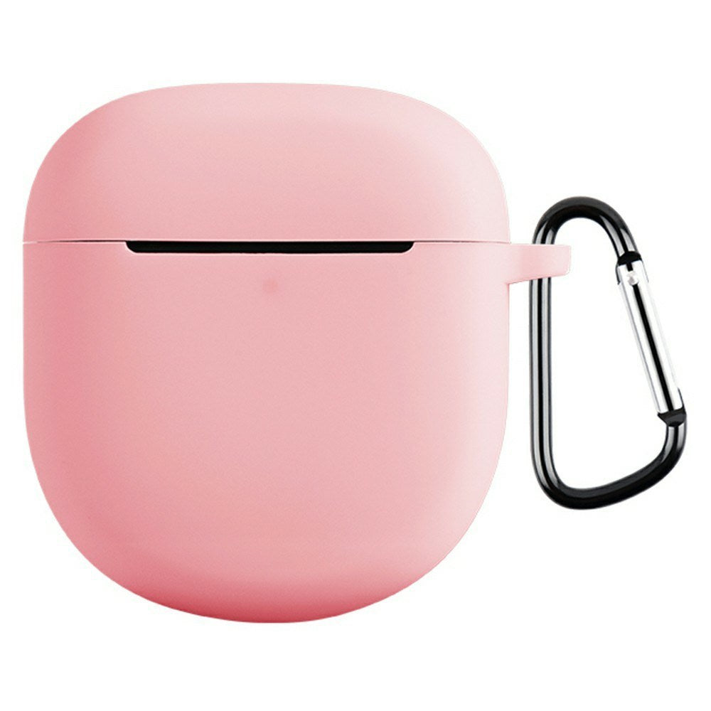 Bose QuietComfort Earbuds II Silikonfodral med Karbinhake – Rosa