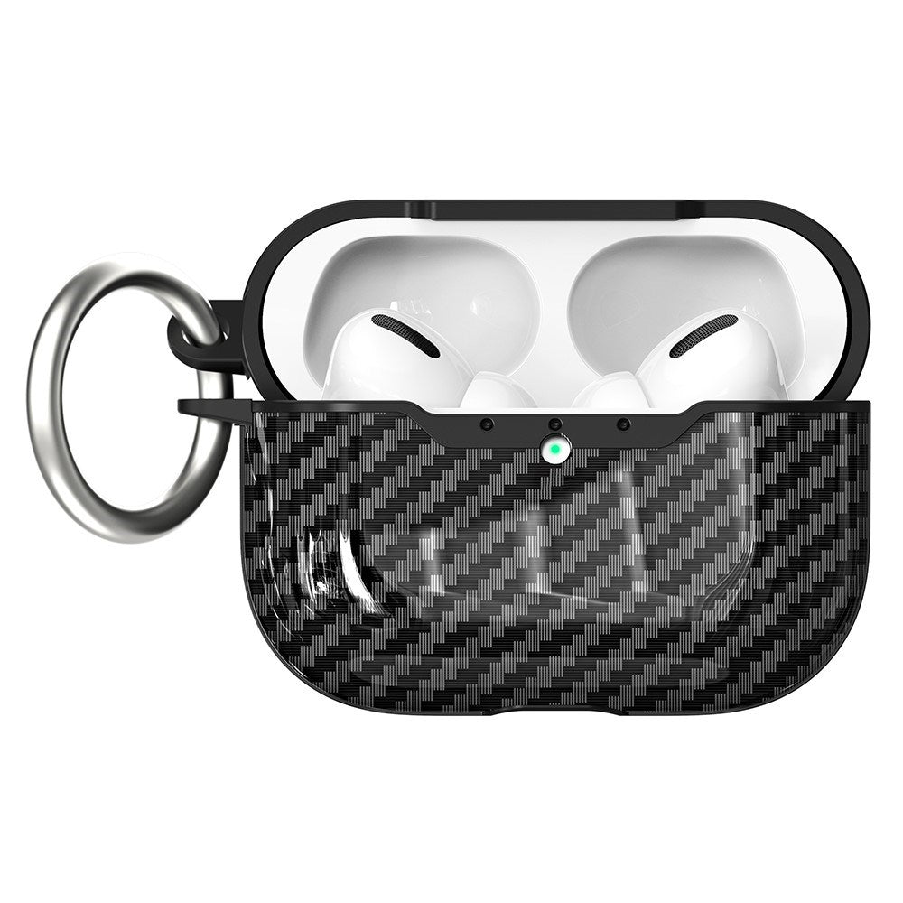 Apple AirPods Pro (3. gen.) Carbon Plast Skal - Svart