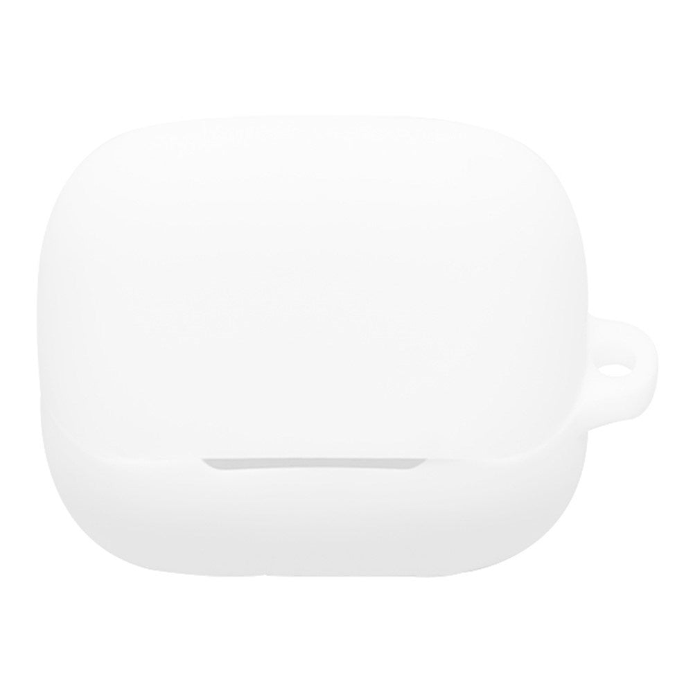 Honor Earbuds 4 Silikonfodral med Karbinhake - Vit