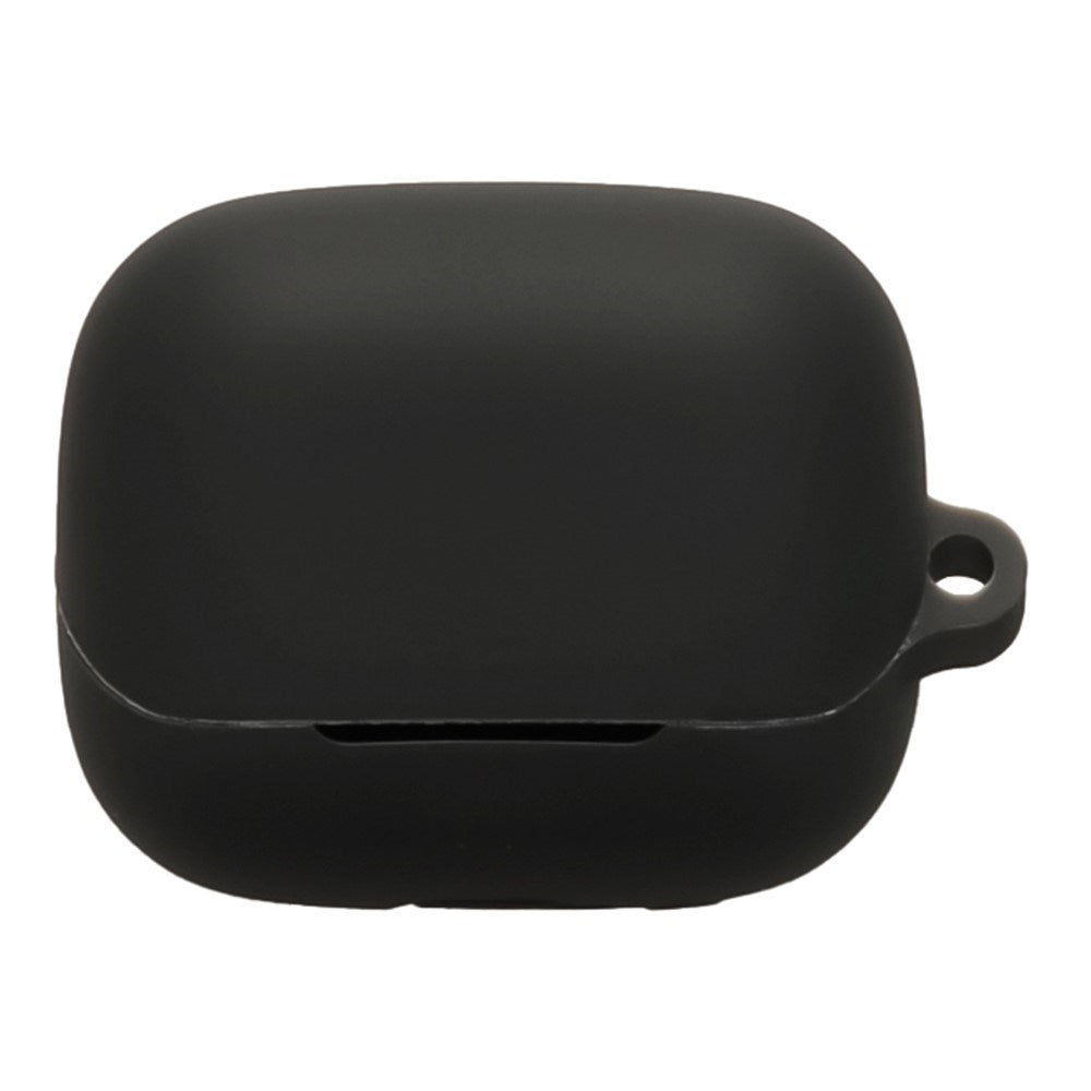 Honor Earbuds 4 Silikonfodral med Karbinhake - Svart