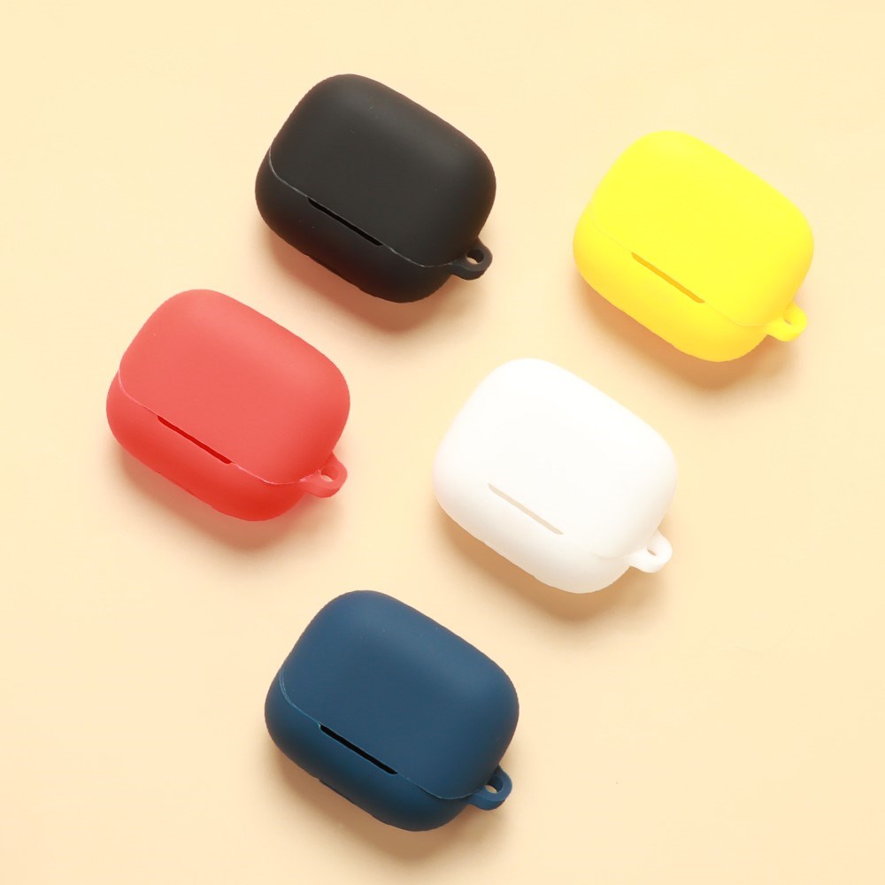 Honor Earbuds 4 Silikonfodral med Karbinhake - Svart