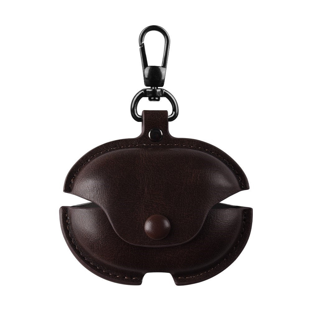 Huawei FreeBuds Pro 5 / 4 / 3 Konstläder Fodral - Mörkbrun