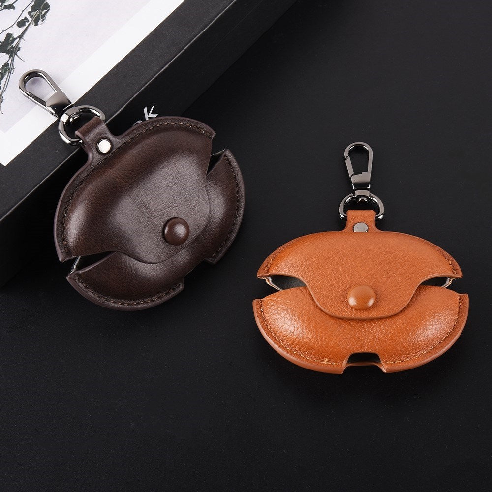 Huawei FreeBuds Pro 5 / 4 / 3 Konstläder Fodral - Brun