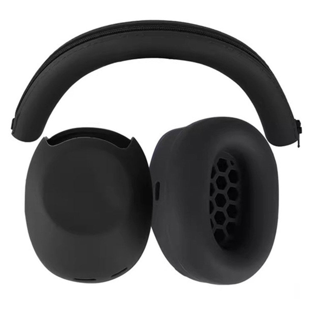 Silikon Fodral för Sony WH-1000XM6 Hörlurar - Svart