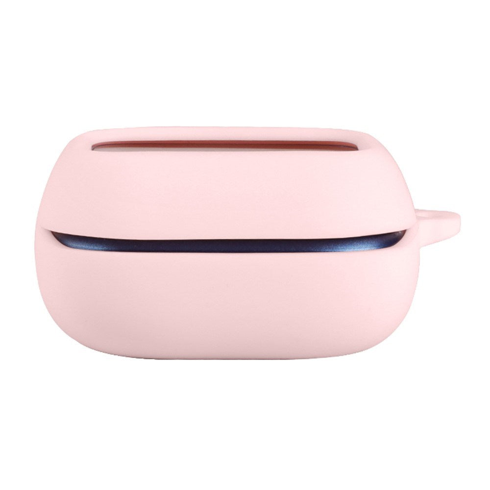 JBL Live Buds 4 Silikonfodral med Nyckelring – Rosa