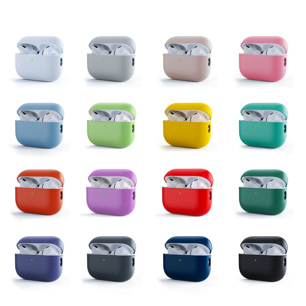 Apple AirPods Pro (2. Gen.) Tvådelat Silikon Fodral – Svart