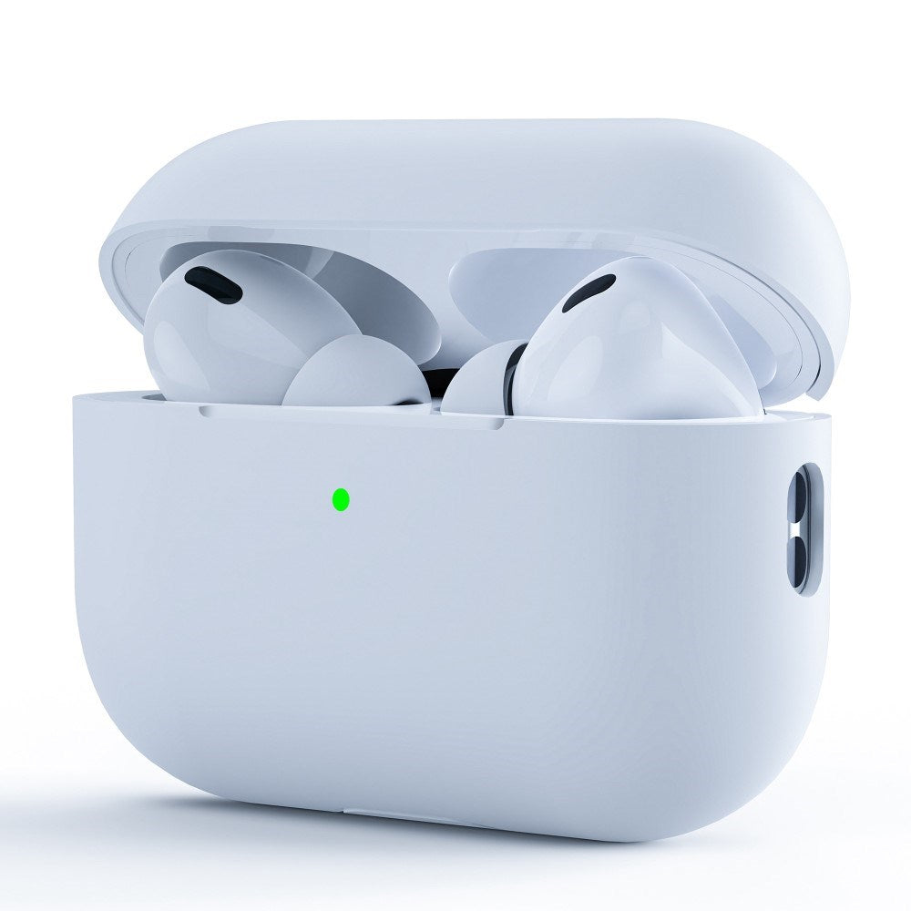 Apple AirPods Pro (2. Gen.) Tvådelat Silikon Fodral – Vit