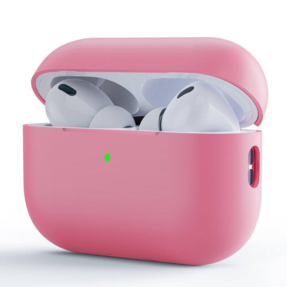 Apple AirPods Pro (2. Gen.) Tvådelat Silikon Fodral – Rosa