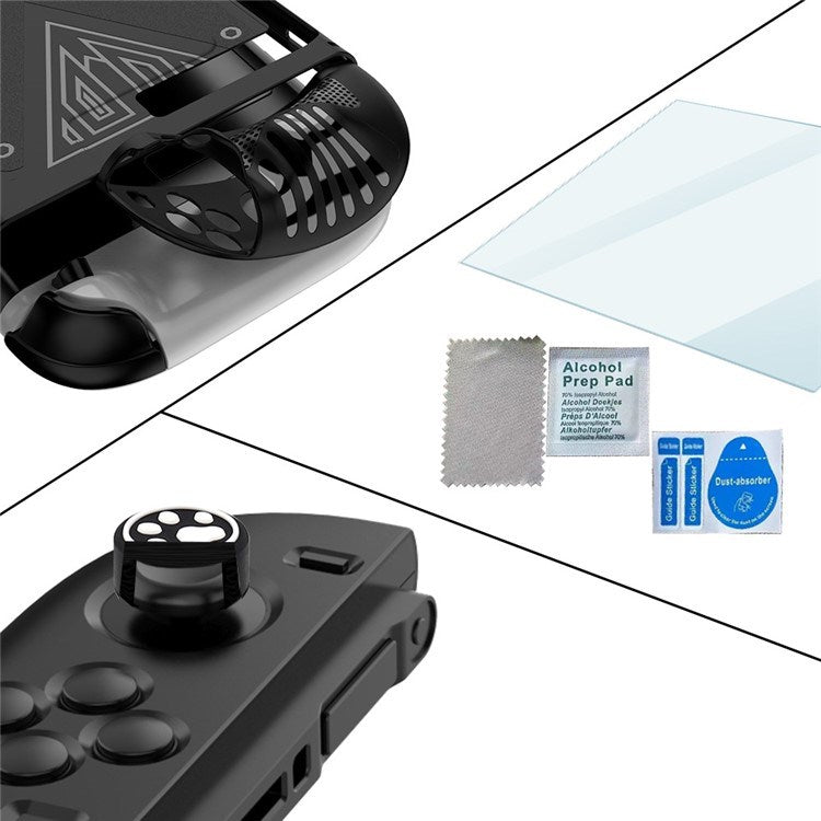 Nintendo Switch 2 - 3-i-1 Skyddspaket - Genomskinlig / Svart