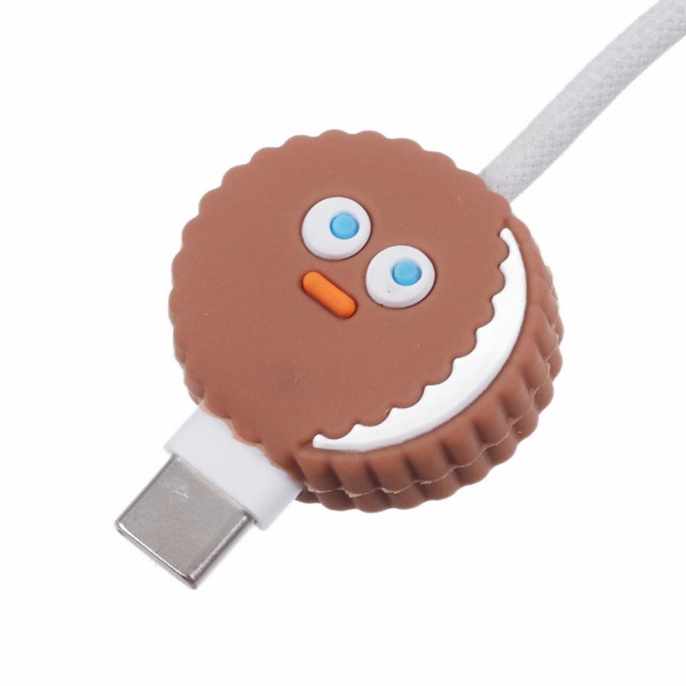 USB-C Kabelskydd - Ljus Cookie