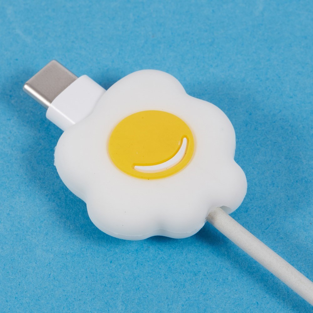 Kabelskydd för USB-C Kabel - Stekt Ägg