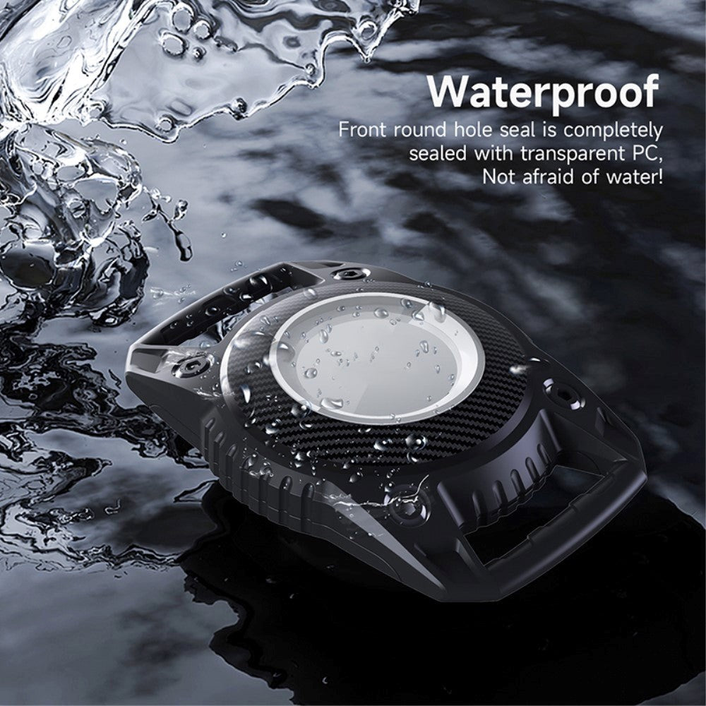 AirTag Vattentätt Flexibelt Plast Fodral - Blå