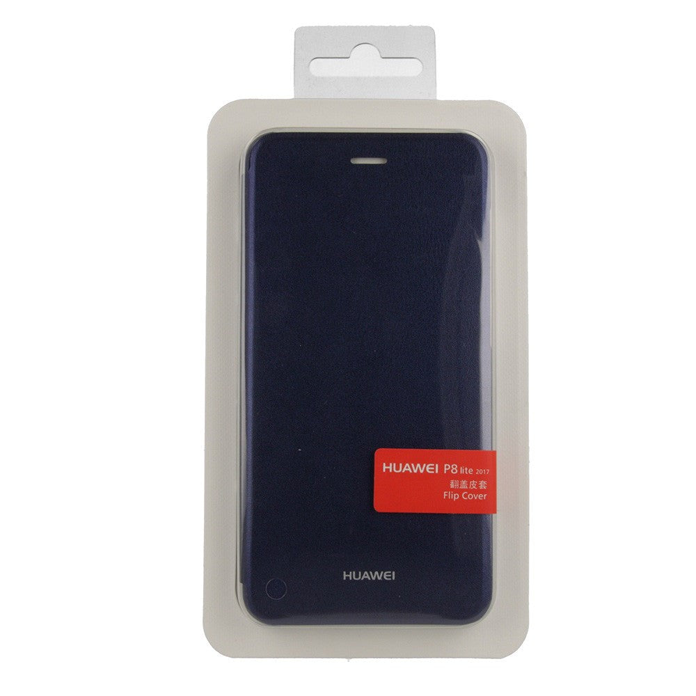 Original Huawei Honor 8 Lite Flip Case Dark Blue '