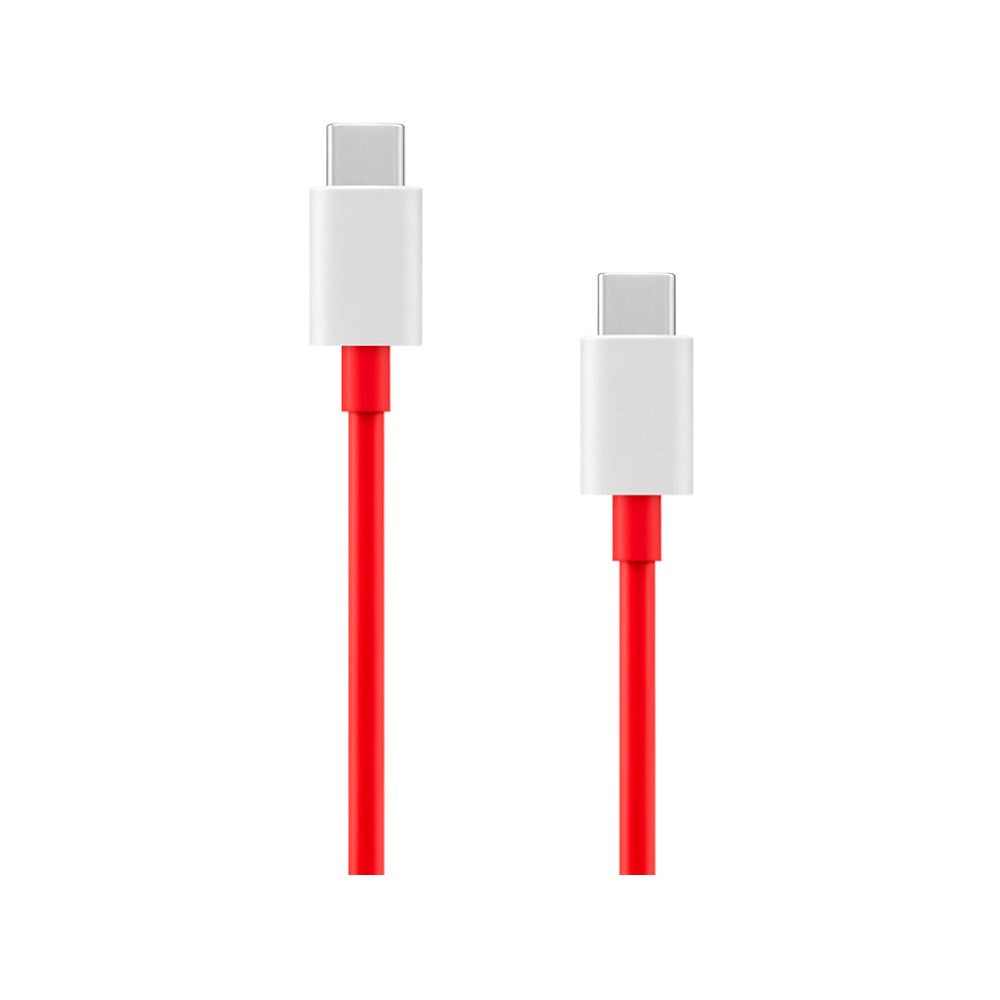 OnePlus Väggladdare m. USB-C till USB-C Kabel - 120W USB-C / USB-A - Vit