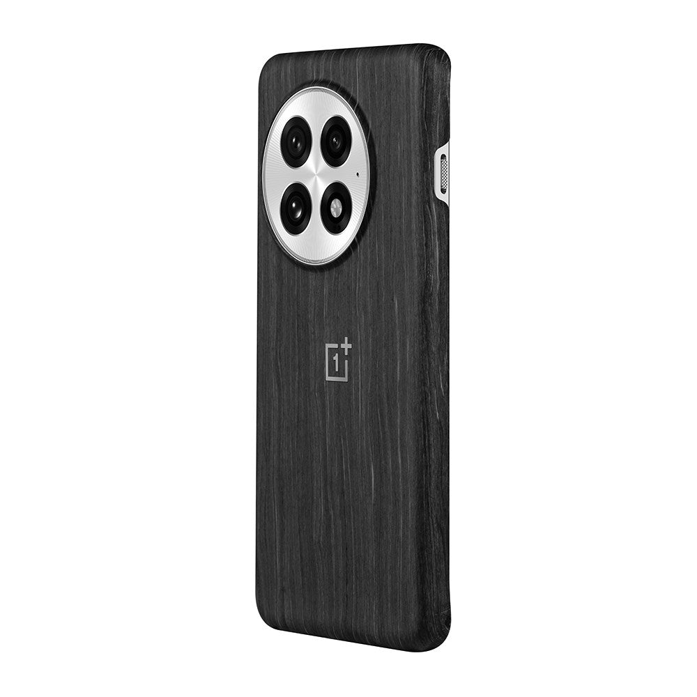 Original OnePlus 13 Skal Wood Grain Magnetic - MagSafe Kompatibel - Svart
