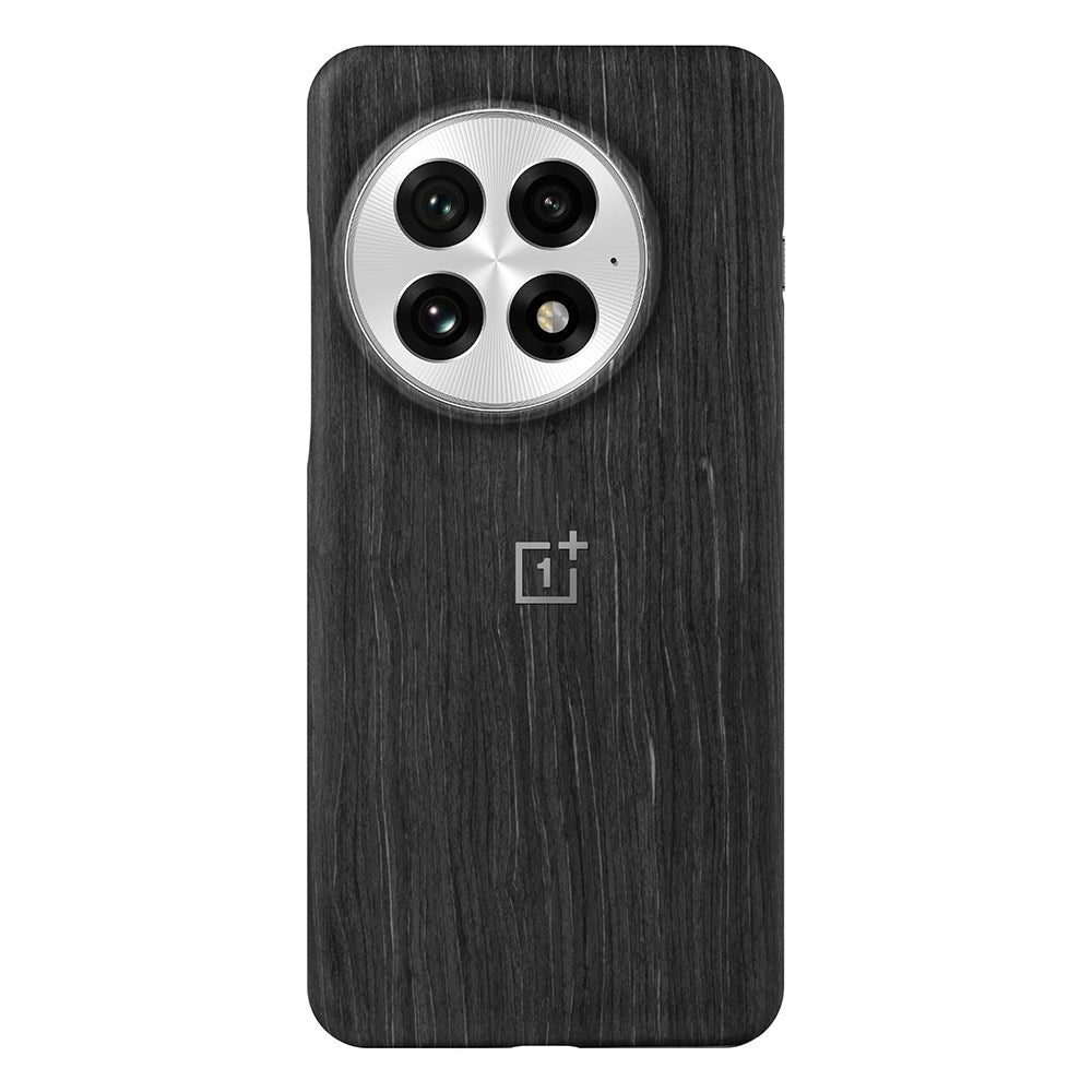Original OnePlus 13 Skal Wood Grain Magnetic - MagSafe Kompatibel - Svart