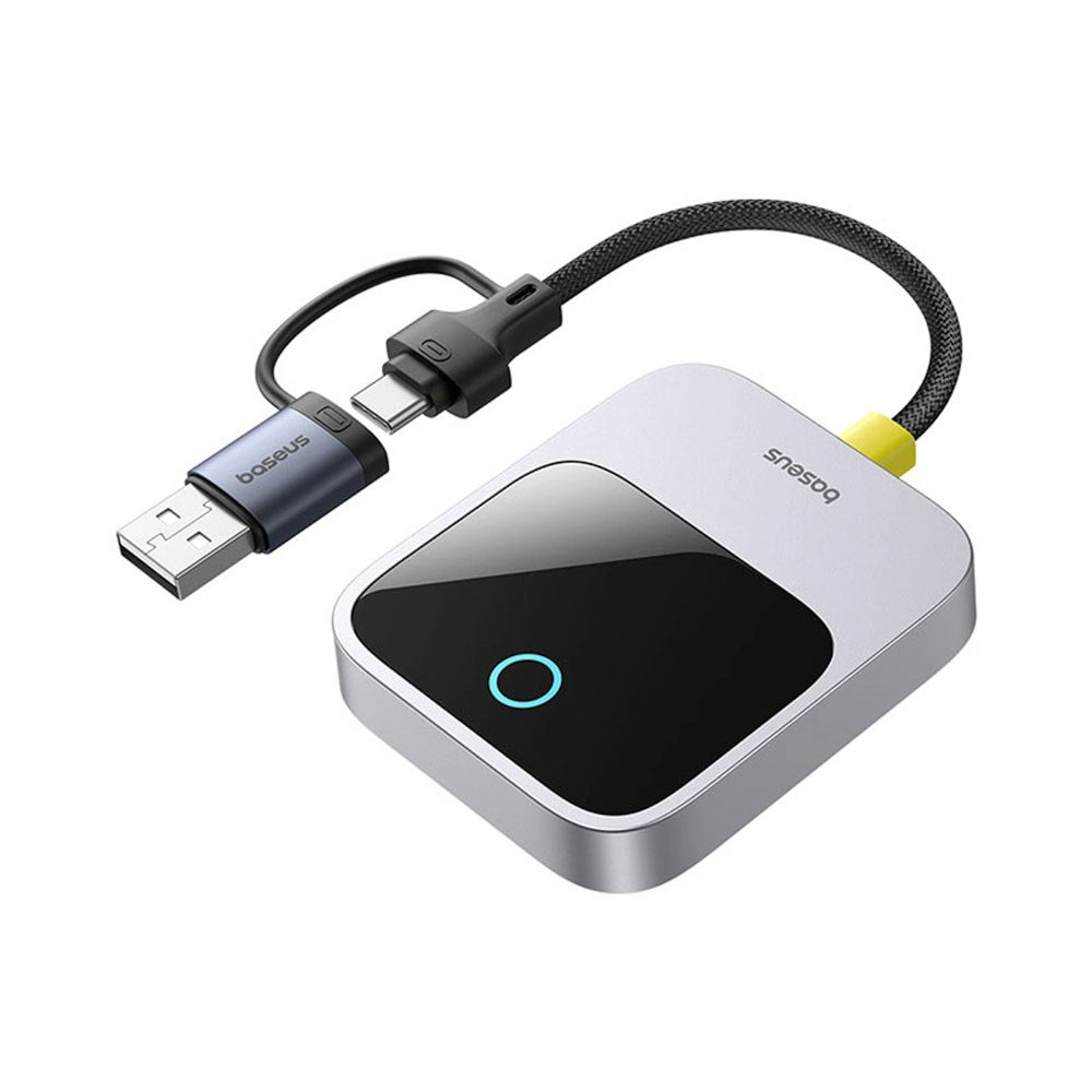 Baseus SafeJourney Trådlös Apple CarPlay Adapter - Grå