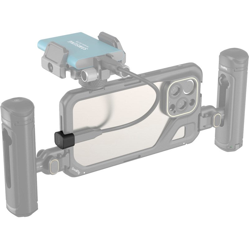 SmallRig 4406 Single Adapter USB-C till USB-C - Svart
