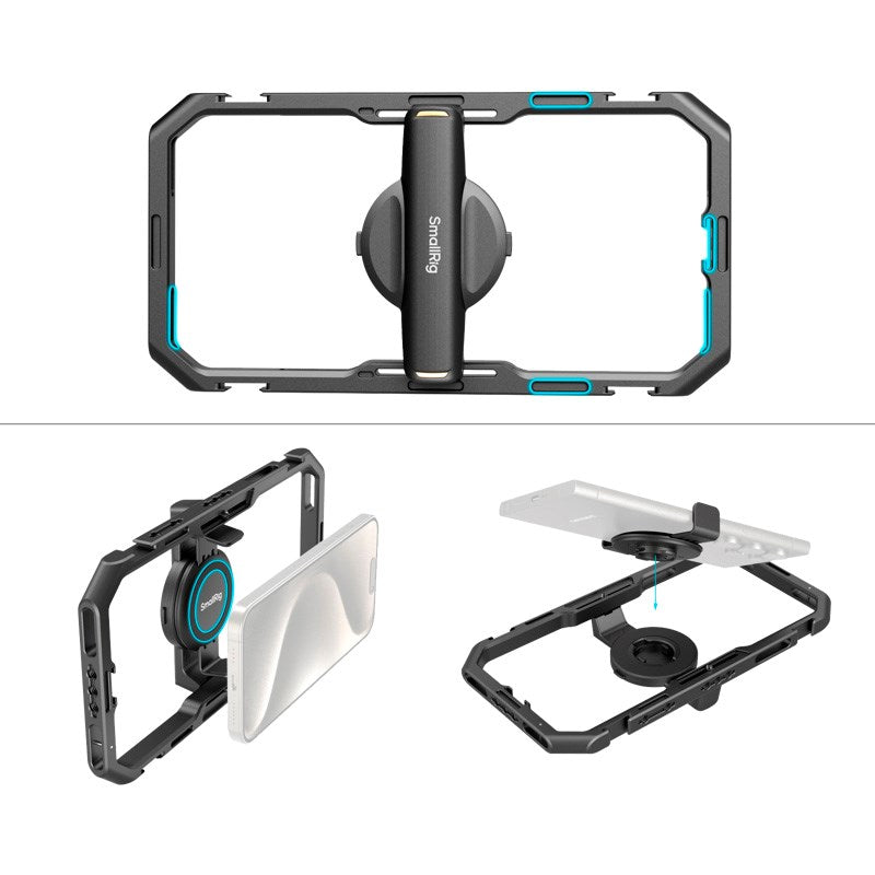 SmallRig 4704 Videokit för Mobil - Pro Edition - Svart