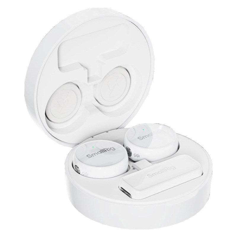 SmallRig 4706 S 60 Trådlös Mikrofon - USB-C - Vit