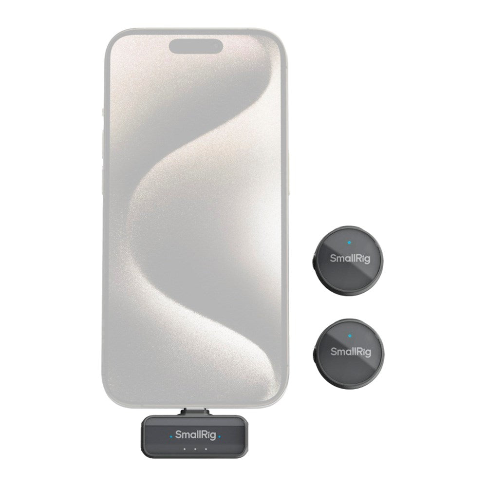SmallRig 4934 S 60 Trådlös Mikrofon - USB-C - Svart