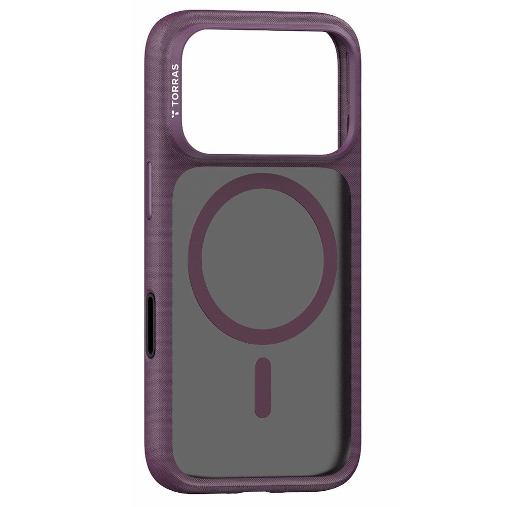 iPhone 18 Pro Max / 17 Pro Max TORRAS Guardian Mag Skal - MagSafe Kompatibel - Lila