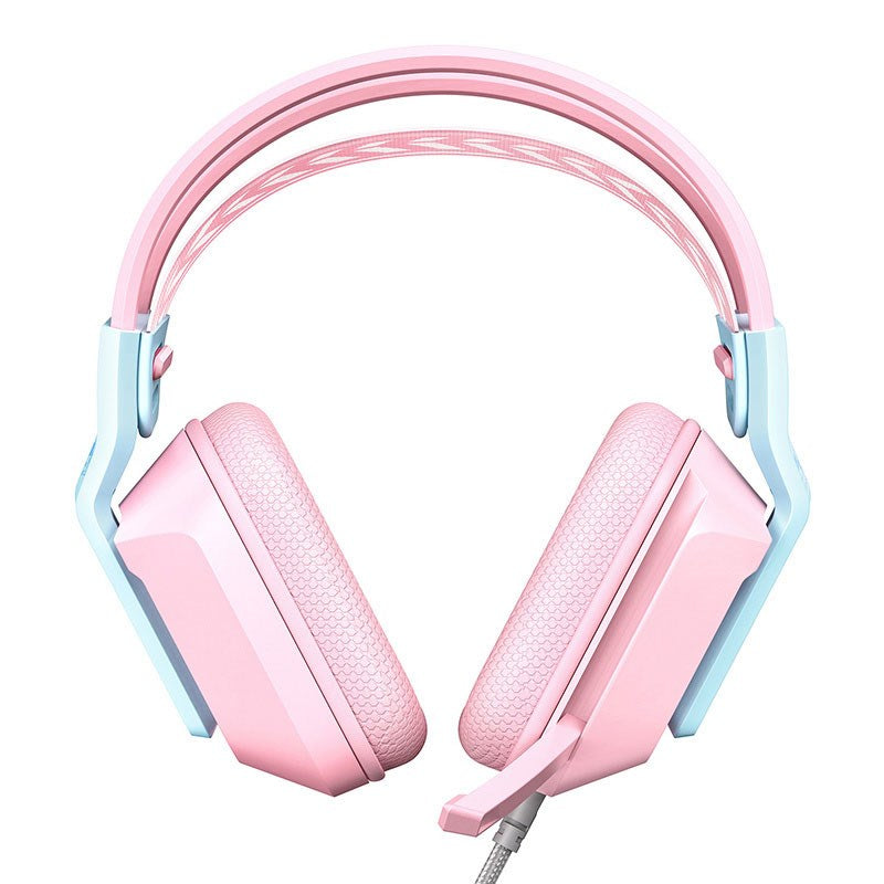 ONIKUMA X13 RGB Gaming Headset - Rosa