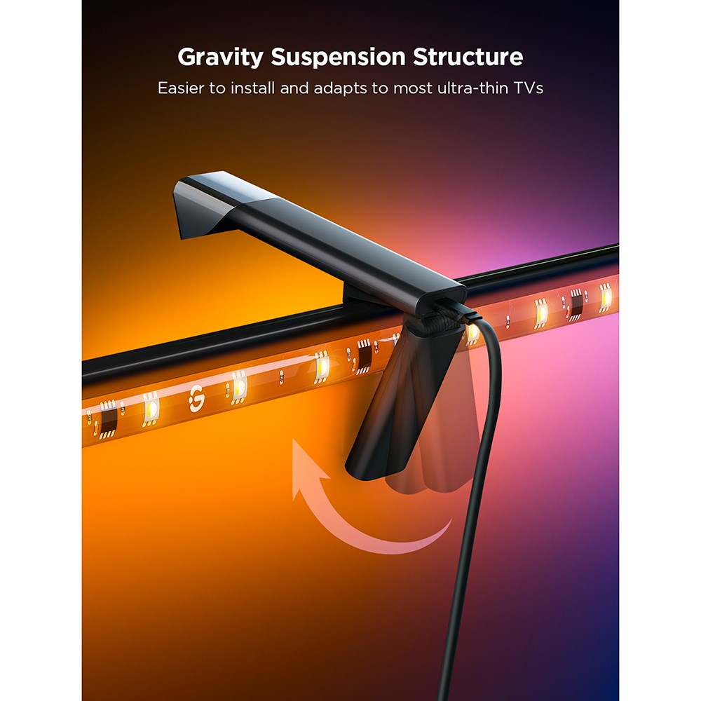 Govee 3 Lite TV Backlight - 55 - 65" - Svart