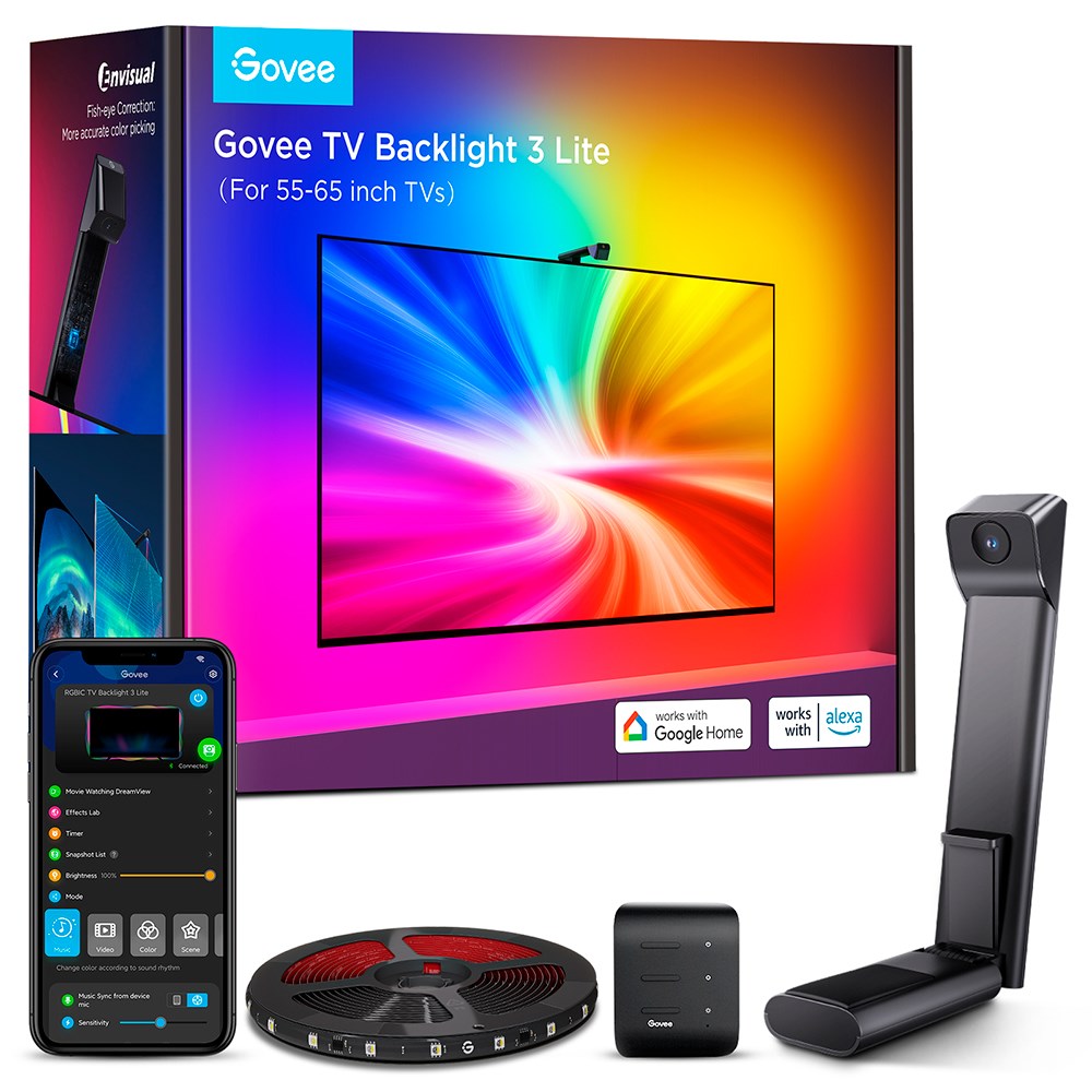 Govee 3 Lite TV Backlight - 55 - 65" - Svart