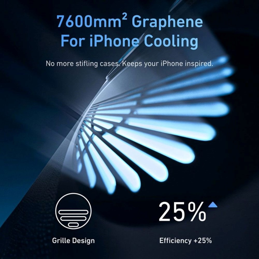TELESIN Master Grip Hållare för iPhone 17 Pro - Grå / Svart
