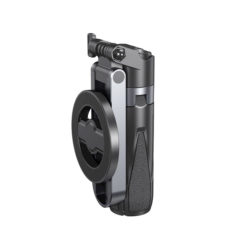 XO SS22 Multifunktionell Selfiepinne med Inbyggt Stativ & Avtryckarknapp - MagSafe Kompatibel - Svart