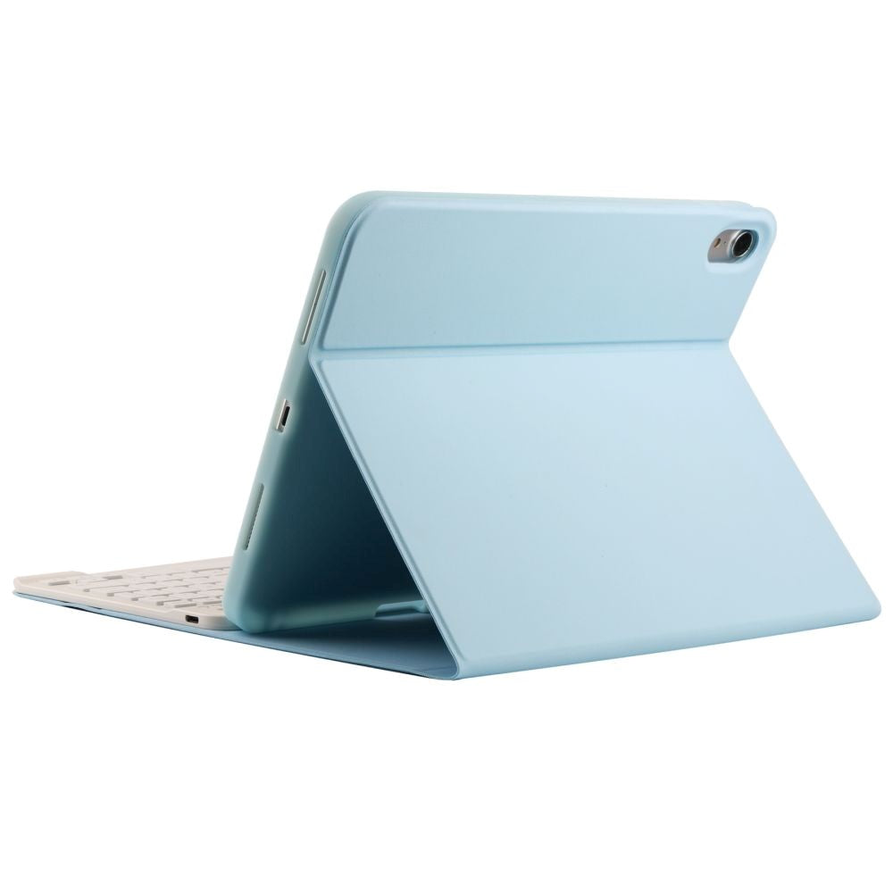 iPad 11" (2025) / iPad 10.9" (2024/2022) Tech-Protect Tangentbordsskydd med pennhållare - Engelsk layout - Blå