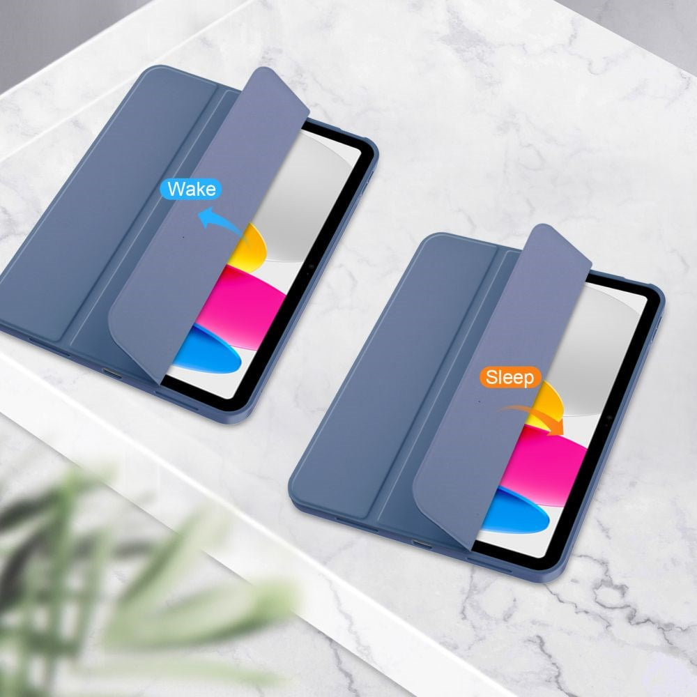 Tech-Protect iPad 11" (2025) / iPad 10.9" (2024/2022) SC Fodral m. Apple Pencil Hållare - Blå