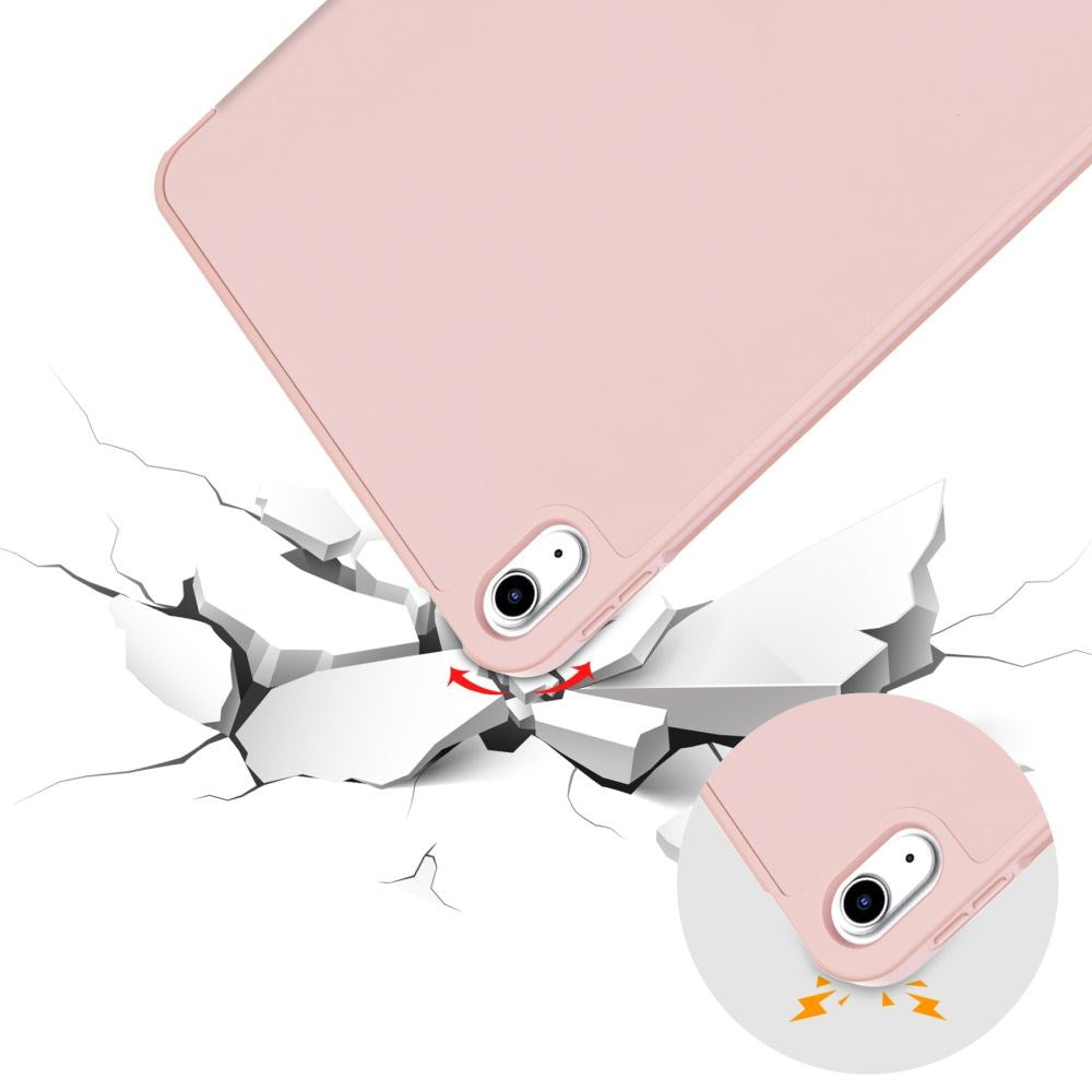 Tech-Protect iPad 11" (2025) / iPad 10.9" (2024/2022) SC Fodral m. Apple Pencil Hållare - Rosa
