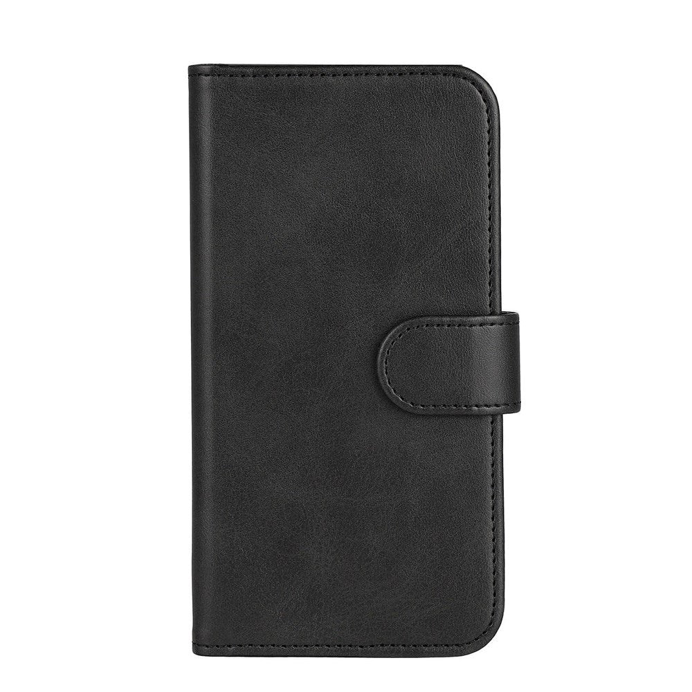 iPhone 12 / 12 Pro Classic Wallet Fodral med Stativfunktion - Svart