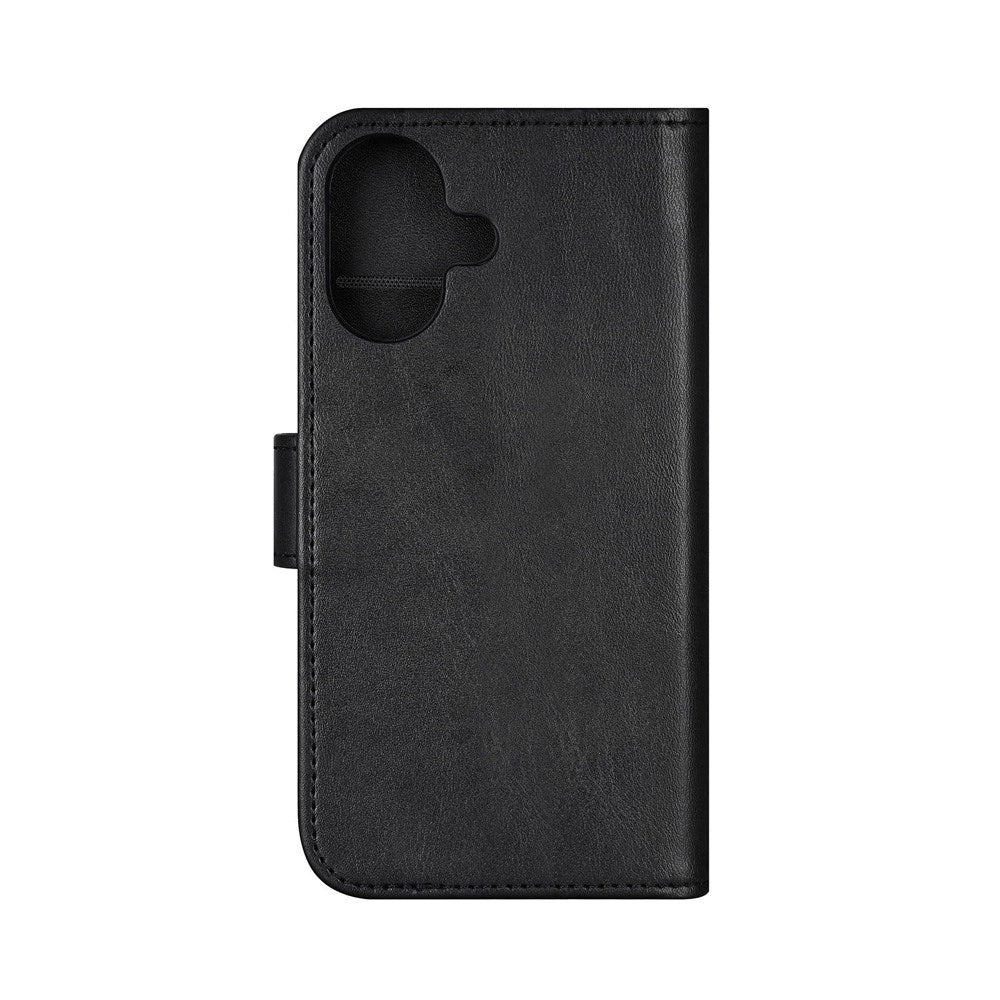 iPhone 16 Classic Wallet Fodral med Stativfunktion - Svart