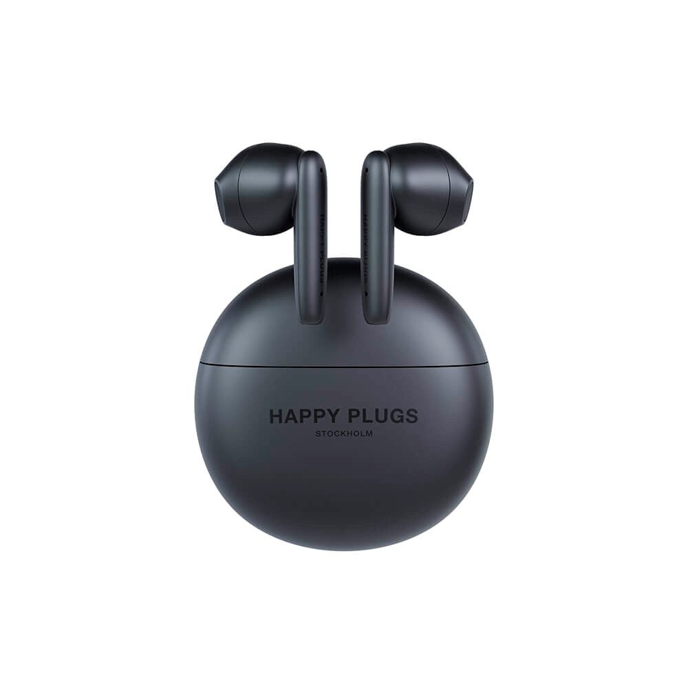Happy Plugs Joy Lite Trådlösa In-Ear Hörlurar - Svart