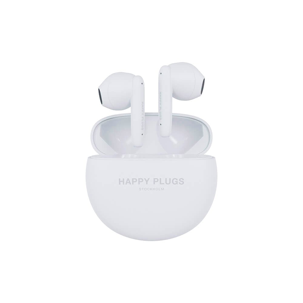 Happy Plugs Joy Lite Trådlösa In-Ear Hörlurar - Vit