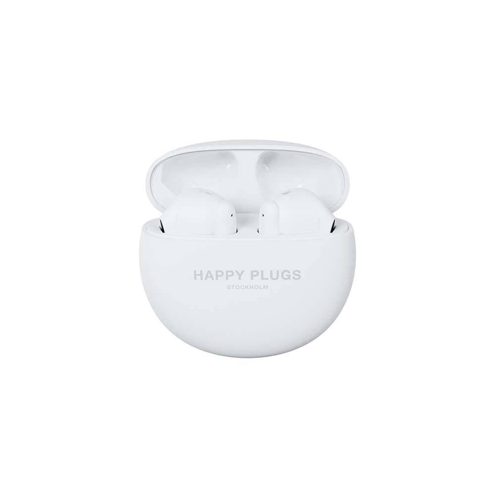 Happy Plugs Joy Lite Trådlösa In-Ear Hörlurar - Vit