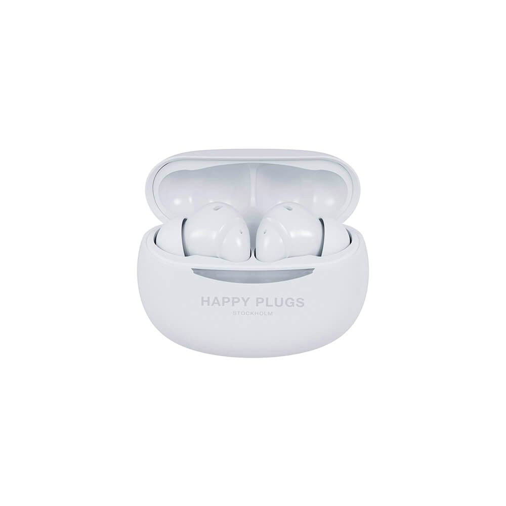 Happy Plugs Joy Pro In-Ear Hörlurar m. Brusreducering - Vit