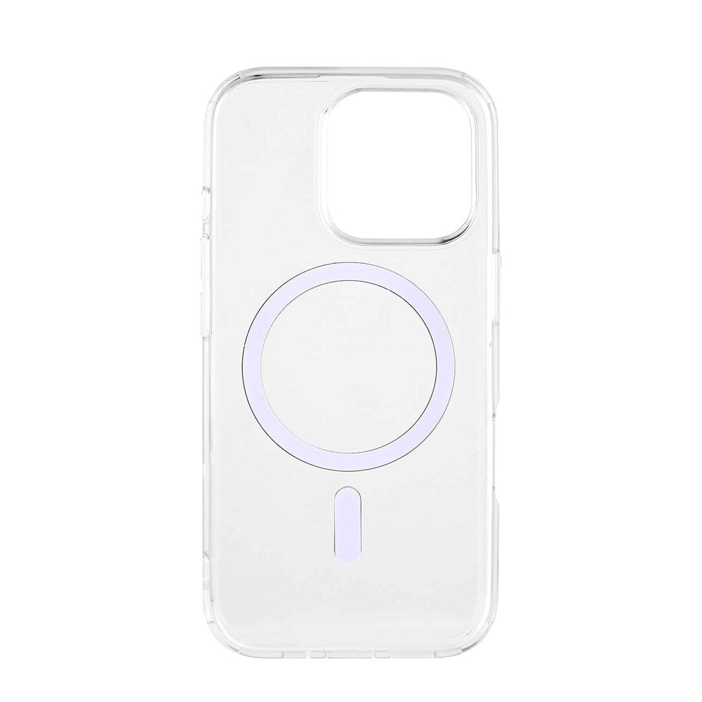 iPhone 16 Pro Onsala Flexibelt Plast Skal - MagSafe Kompatibelt - Genomskinlig