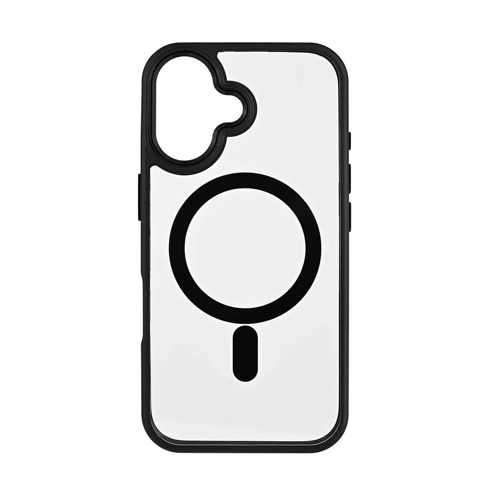 iPhone 16 Onsala Bumper Skal - MagSafe-Kompatibelt - Svart & Transparent