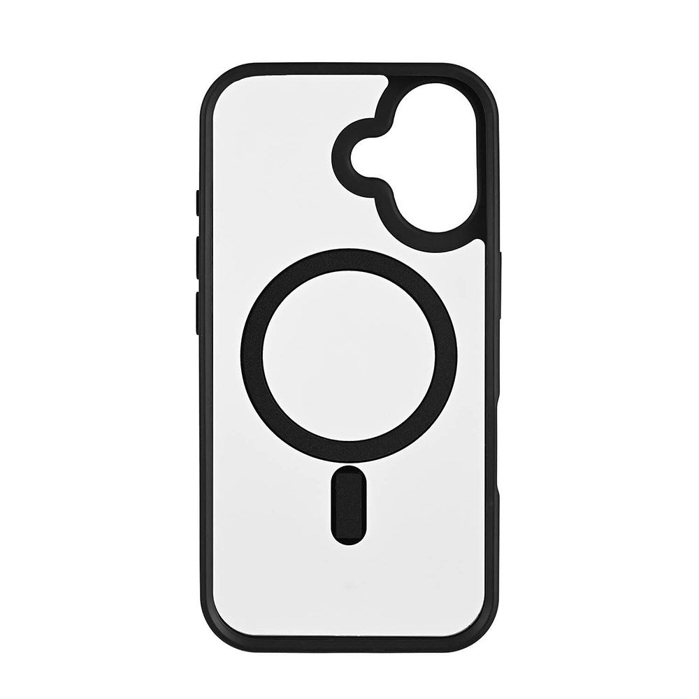 iPhone 16 Onsala Bumper Skal - MagSafe-Kompatibelt - Svart & Transparent