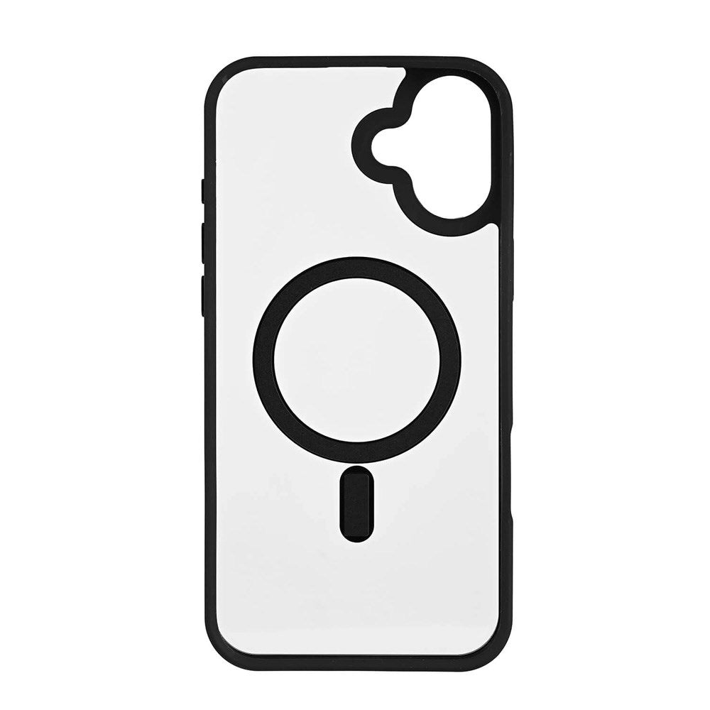iPhone 16 Plus Onsala Bumper Skal - MagSafe-Kompatibelt - Svart & Transparent